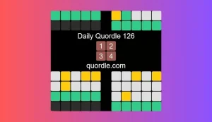 How to play quordle
